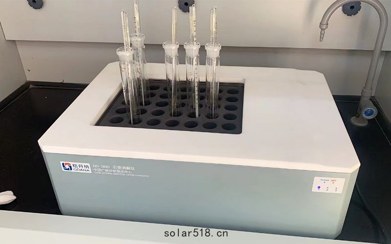 DS-360-42H石墨消解儀在遊(yóu)離二氧化矽測定中的應用